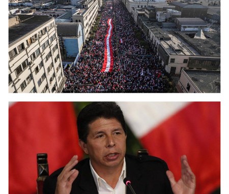 Protes Tuntut Presiden Letak Jawatan