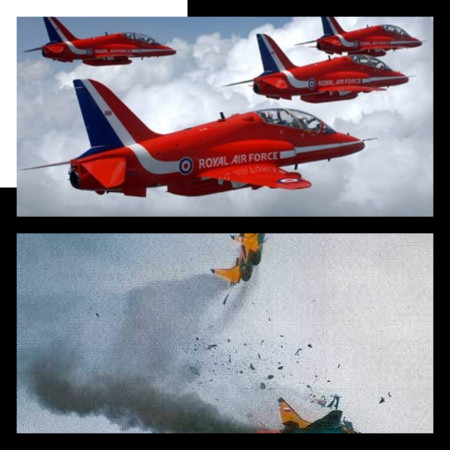 Kisah Pesawat Red Arrows Kemalangan Semasa Pertunjukan