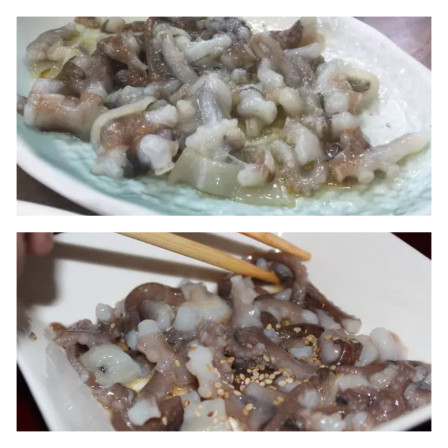 Lelaki Maut Makan Sotong Hidup