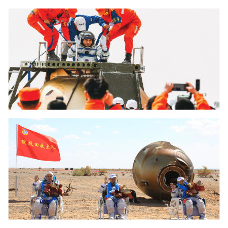 5 Bulan Di Orbit 3 Angkasawan Selamat Kembali Ke Bumi