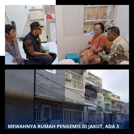 Pengemis Tapi Punya Rumah 3 Tingkat